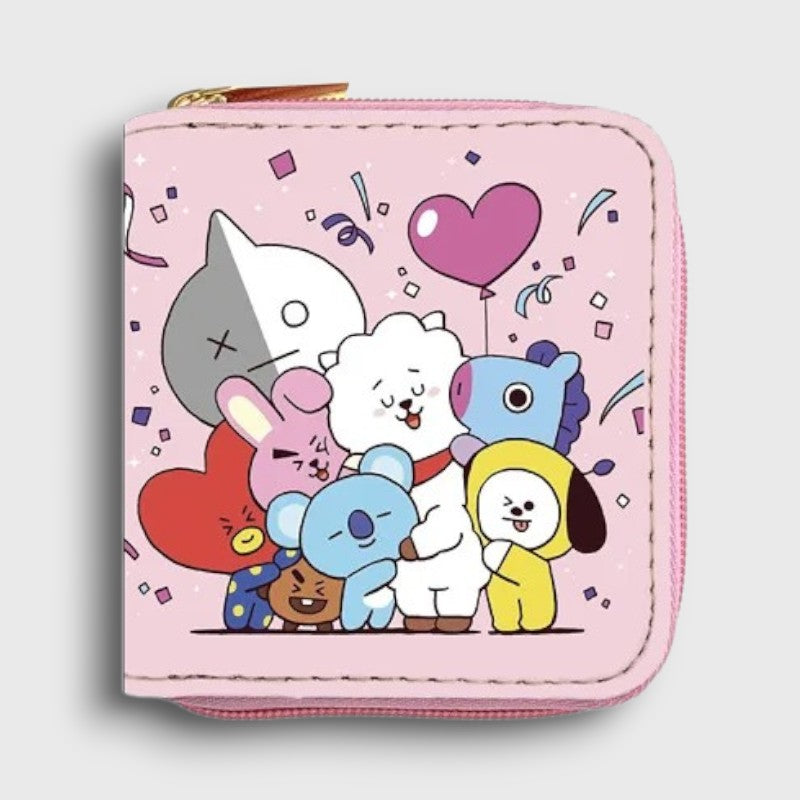 KPOP BT21 Anime Wallet