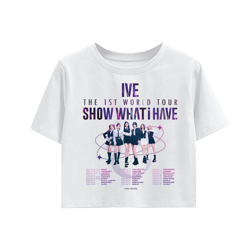 Crop T-shirt KPOP IVE