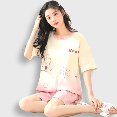 Korean Short Pajama Set