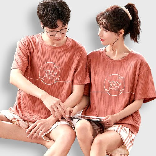 Kawaii Korean Pajamas for Couples