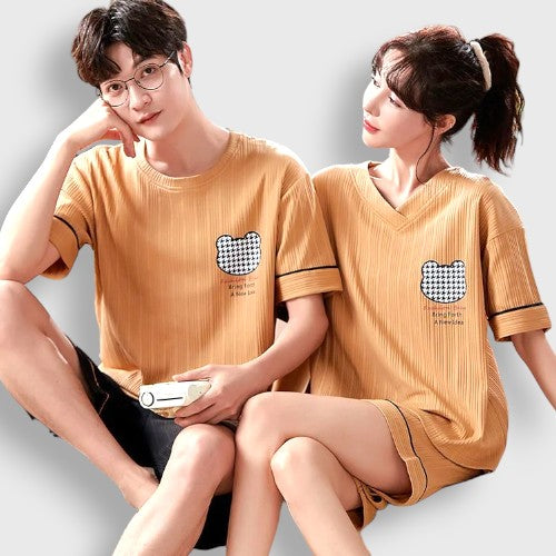 Kawaii Korean Pajamas for Couples