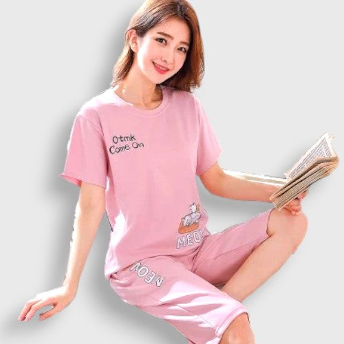 Korean Women's Short Pajamas