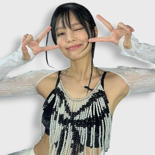 Manchons de Bras en Dentelle | Jennie BlackPink