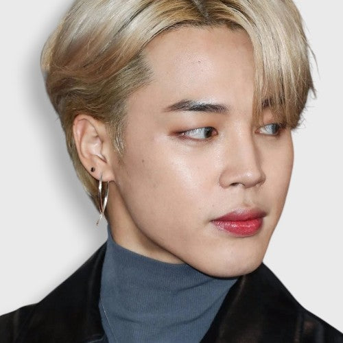 Boucles d'Oreilles Bâton Incurvé | Jimin BTS