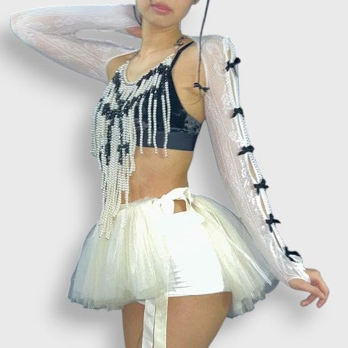 Manchons de Bras en Dentelle | Jennie BlackPink