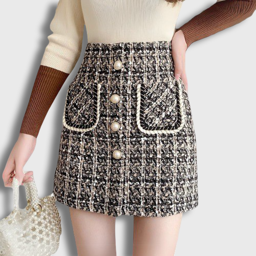 Straight Short Skirt Korean Style