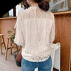 Blouse Korean Broderie Blanche