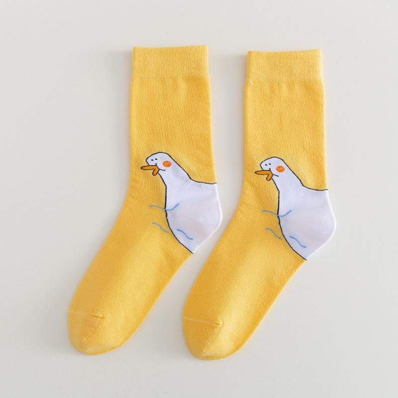 Chaussette Coreenne Canard