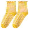 Chaussette Coreenne Damier