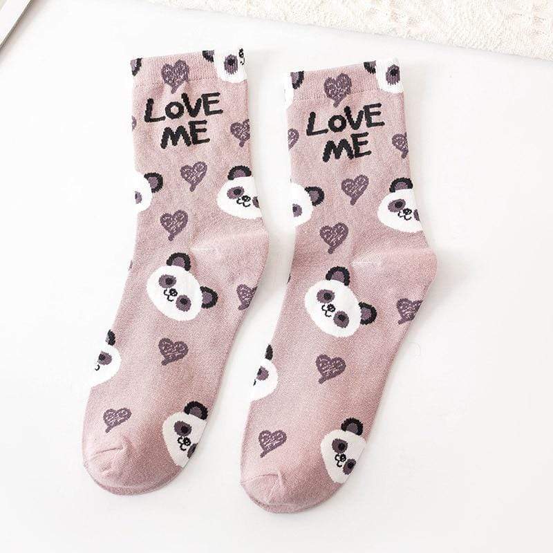 Chaussette Coreenne Love Me