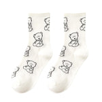 Chaussette Coreenne Nounours