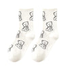 Chaussette Coreenne Nounours