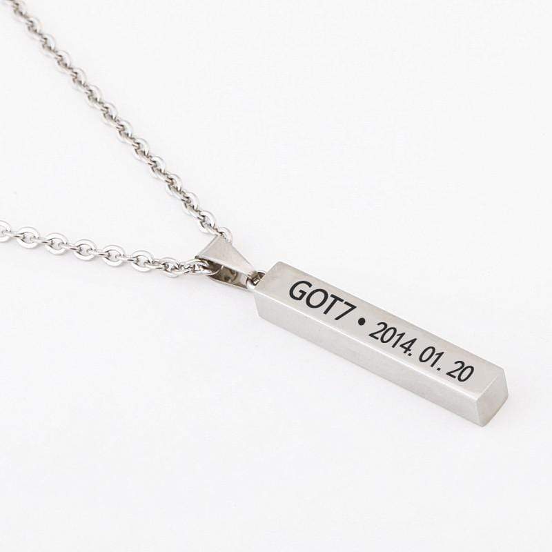 Collier GOT7 - Chaîne Argentée