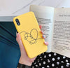 Coque BTS - Love Yourself Jaune