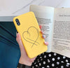 Coque BTS - Love Yourself Jaune