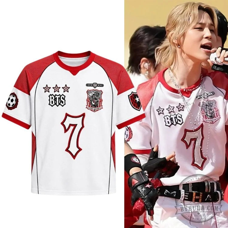 BTS Jimin Number 7 Jersey
