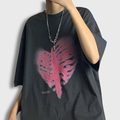 Korean Style Skeleton T-shirt