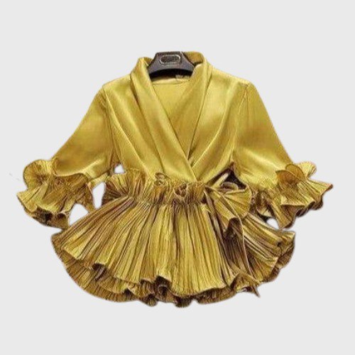 Korean Satin Blouse