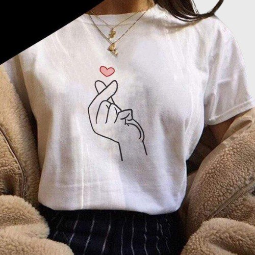 T-Shirt Finger Heart