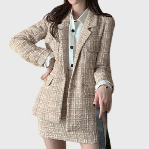 Vintage Brown Korean Jacket