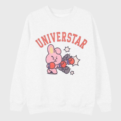 Pull BT21 Shooky Blanc