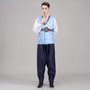 Hanbok Homme Bleu