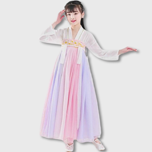 Children's Pink Hanfu