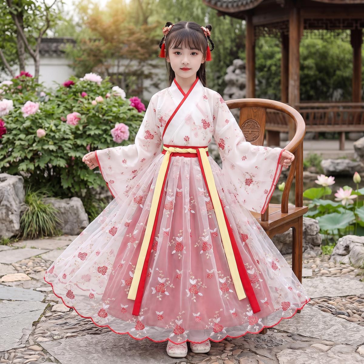 Girls Hanfu Dress