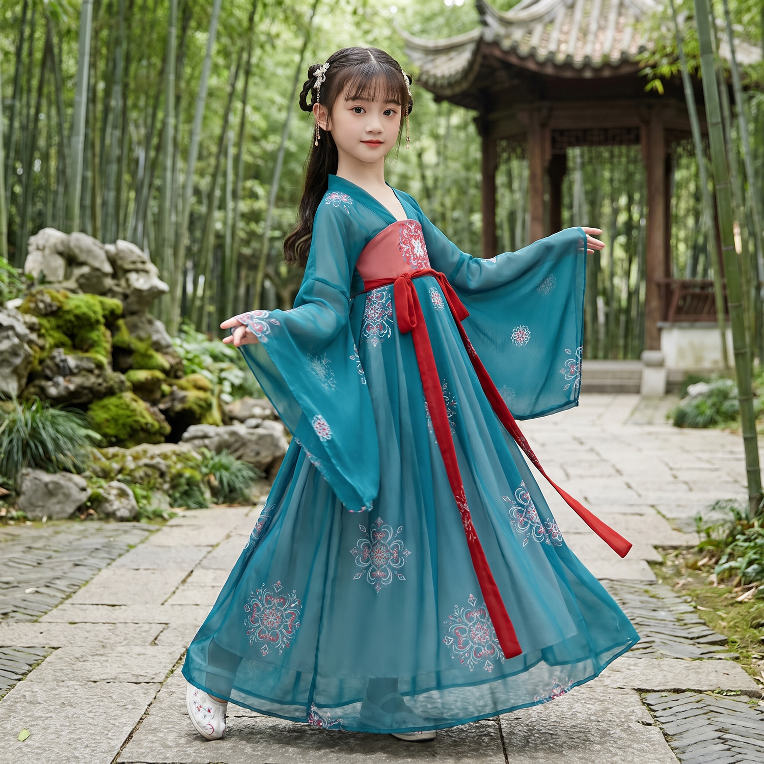 Chinese Traditional Hanfu for Kids