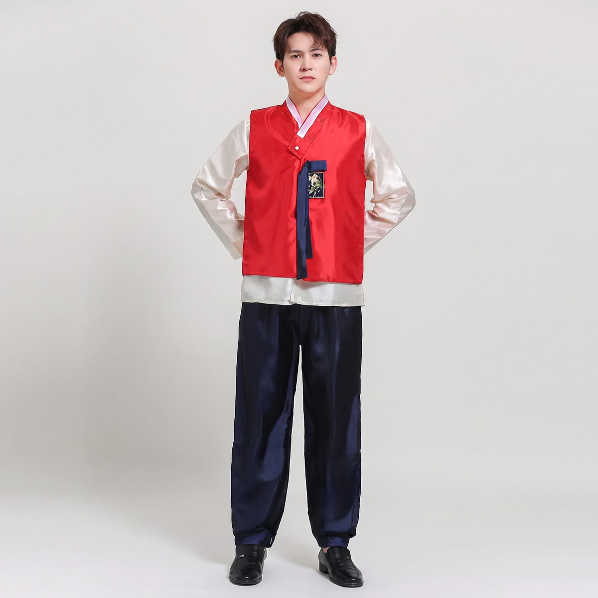 Hwarang Red Men’s Hanbok