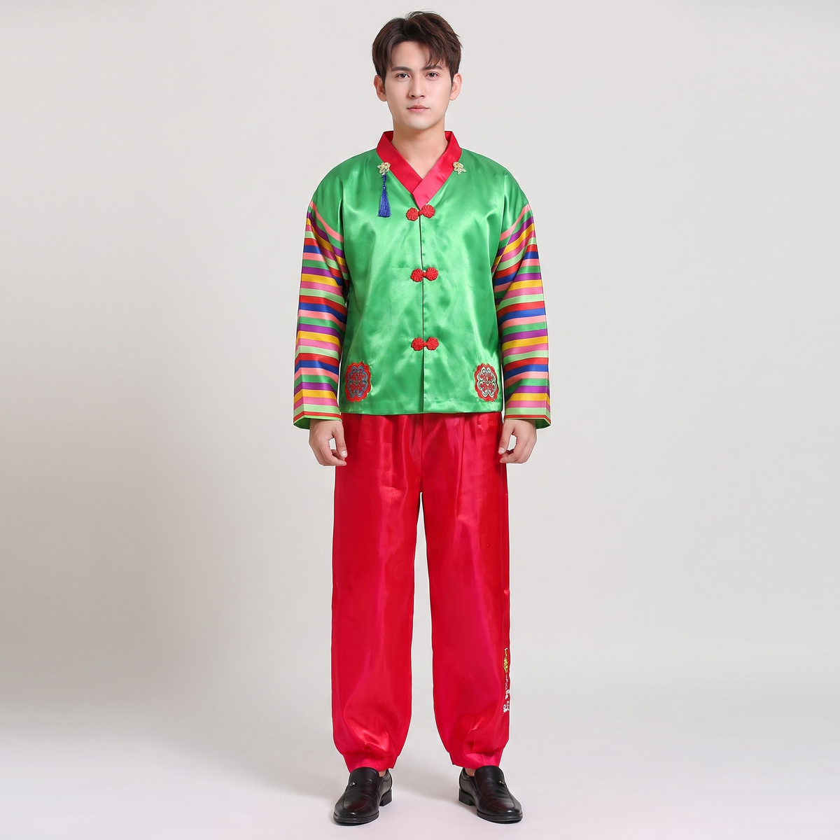 Korean Green Hanbok for Mens