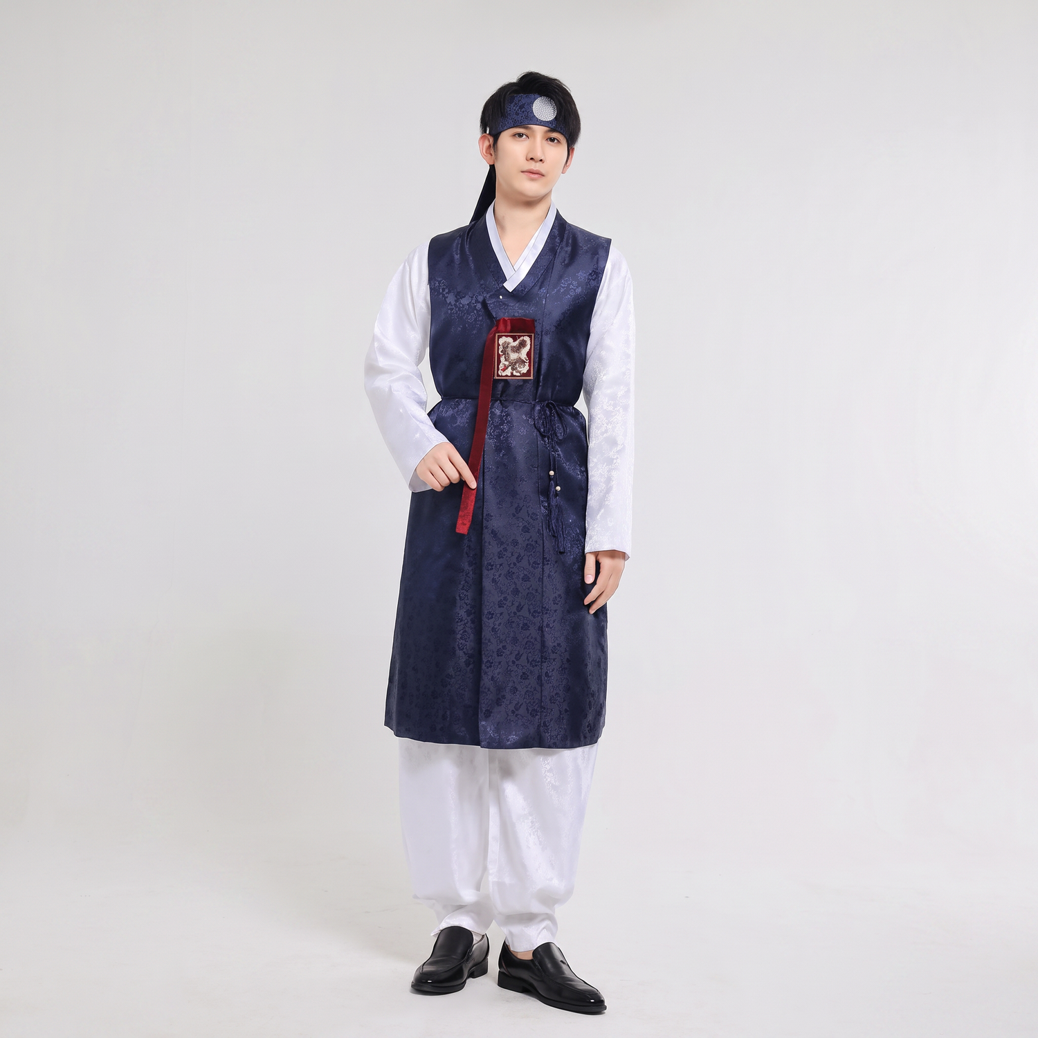 Navy Men’s Hanbok