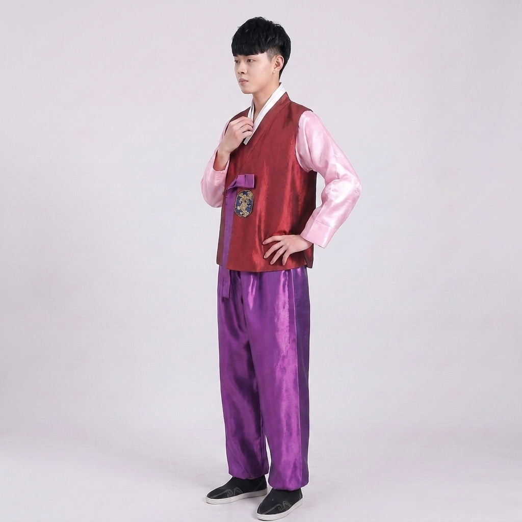 Traje Coreano Hanbok Hombre