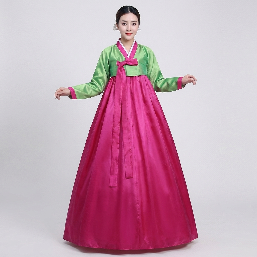 Hanbok coreano oriental