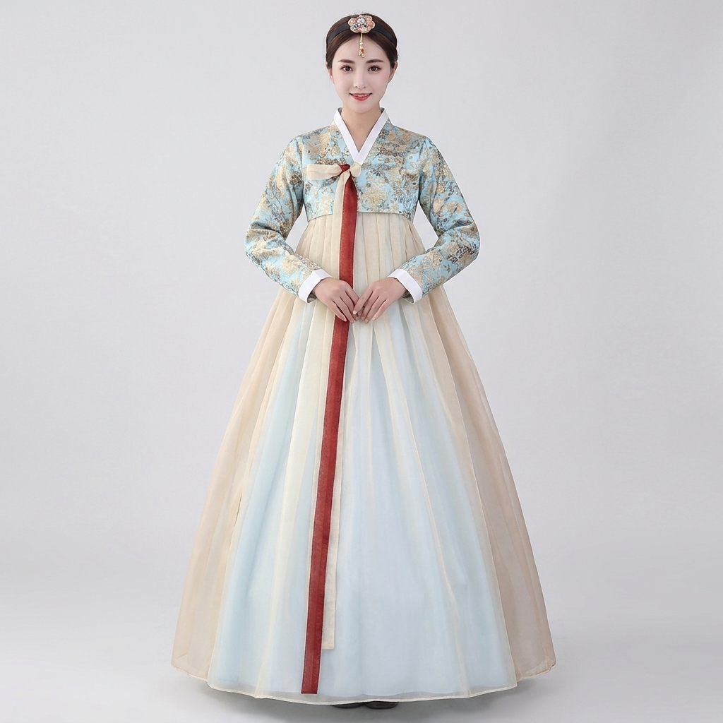 Hanbok Vestido Tradicional Coreano