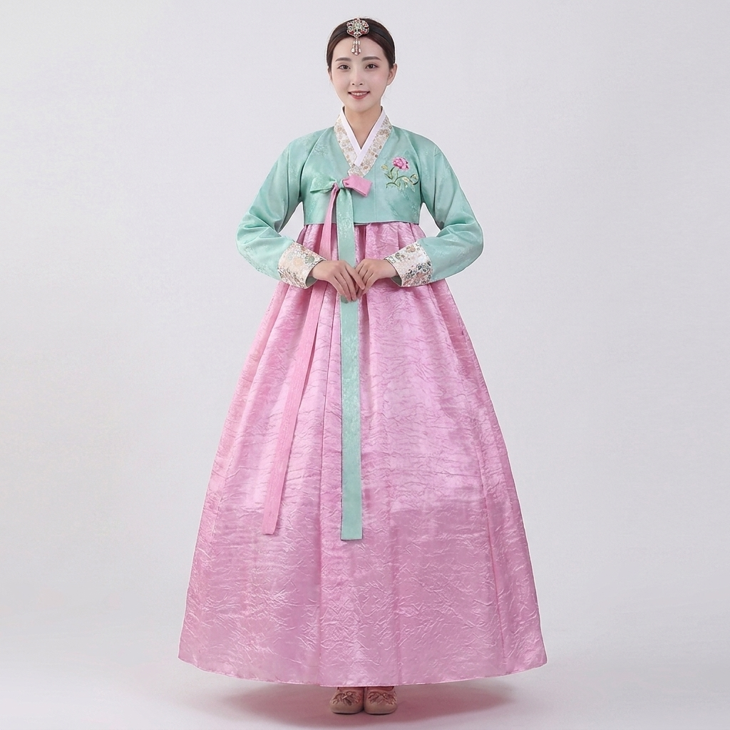 Hanbok femenino coreano