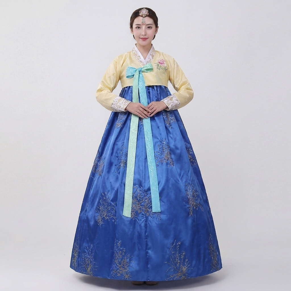 Hanbok coreano antiguo