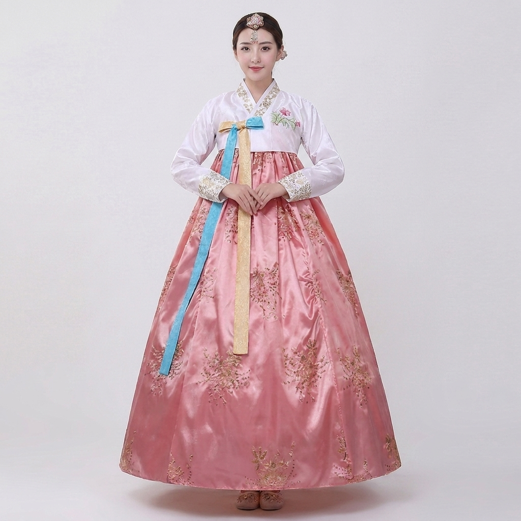 Hanbok coreano antiguo