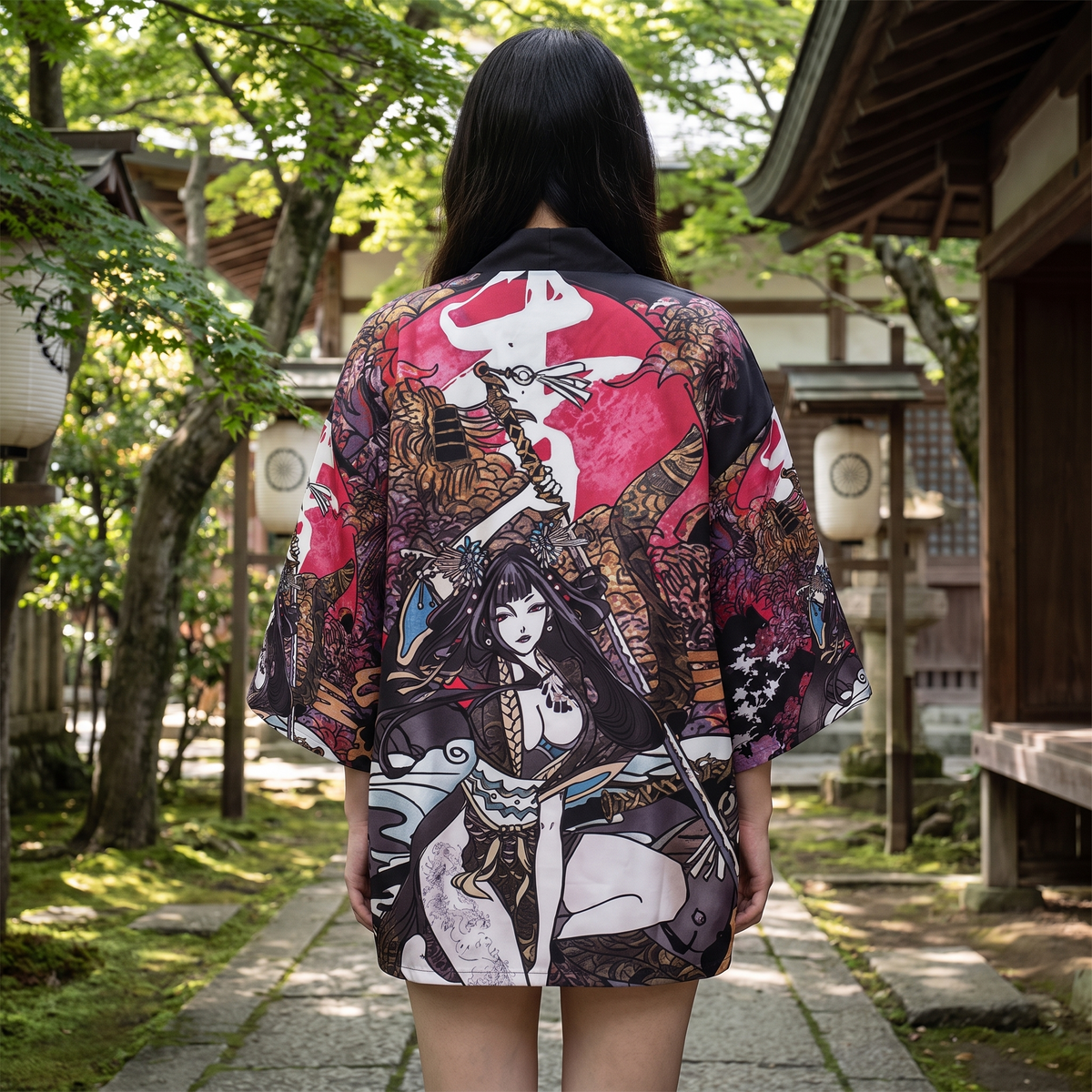 Korean Streetwear Warrior Kimono