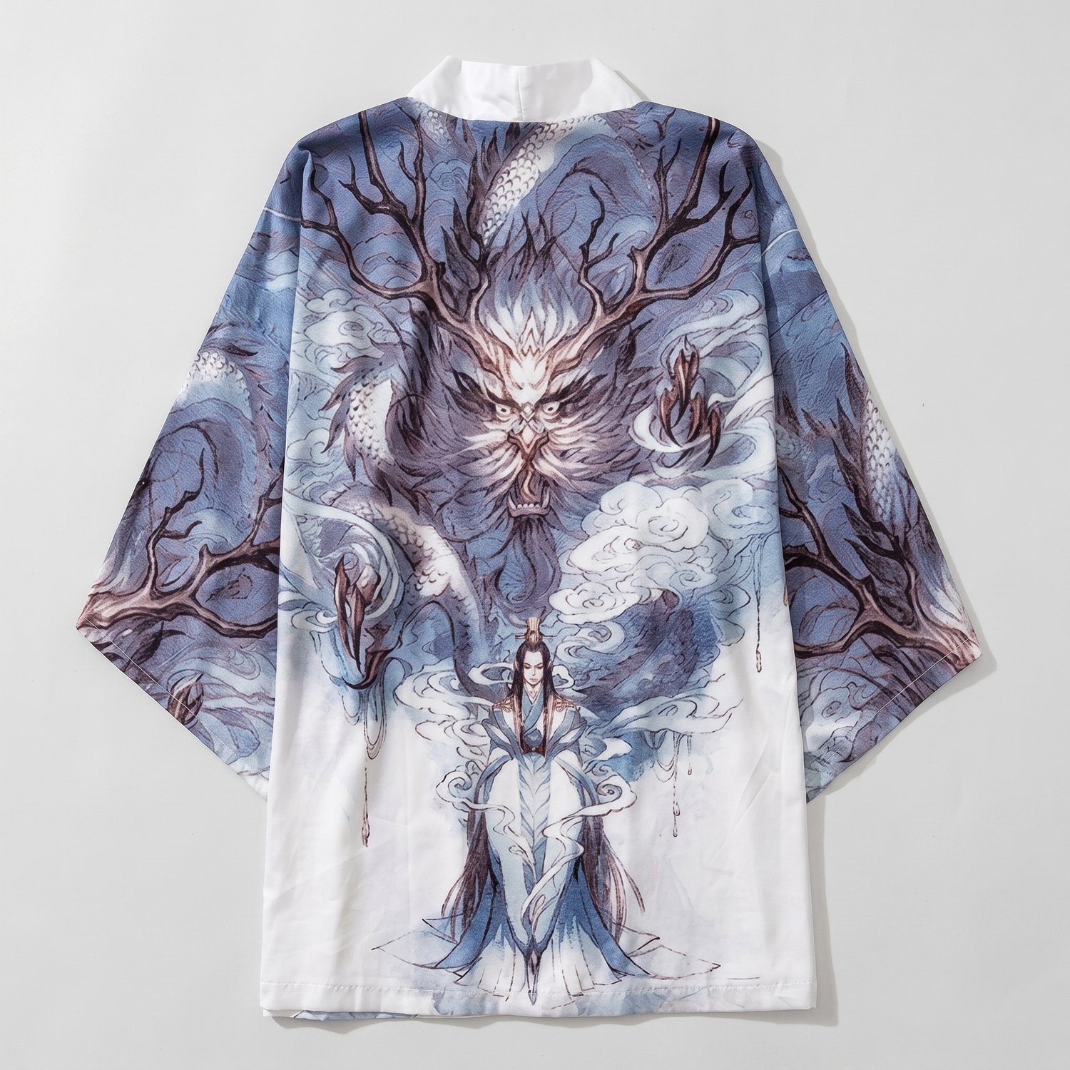 Blue Dragon Kimono Cardigan