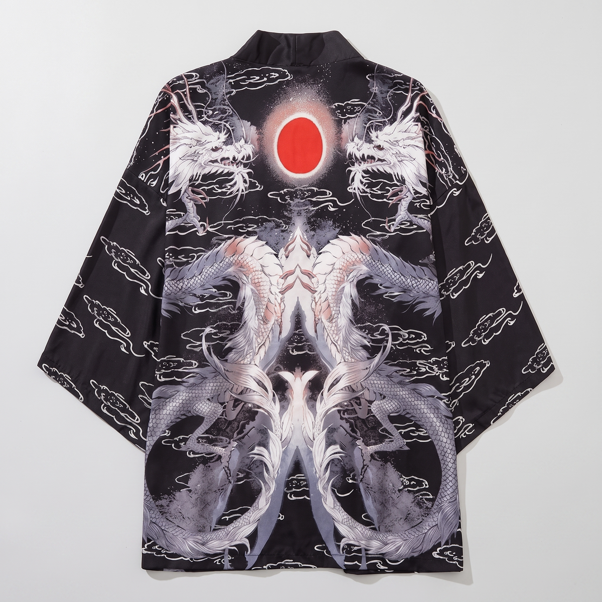 Korean Streetwear Dragon Kimono