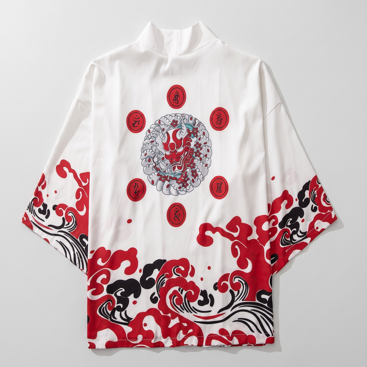 Japanese Wave Demon Kimono