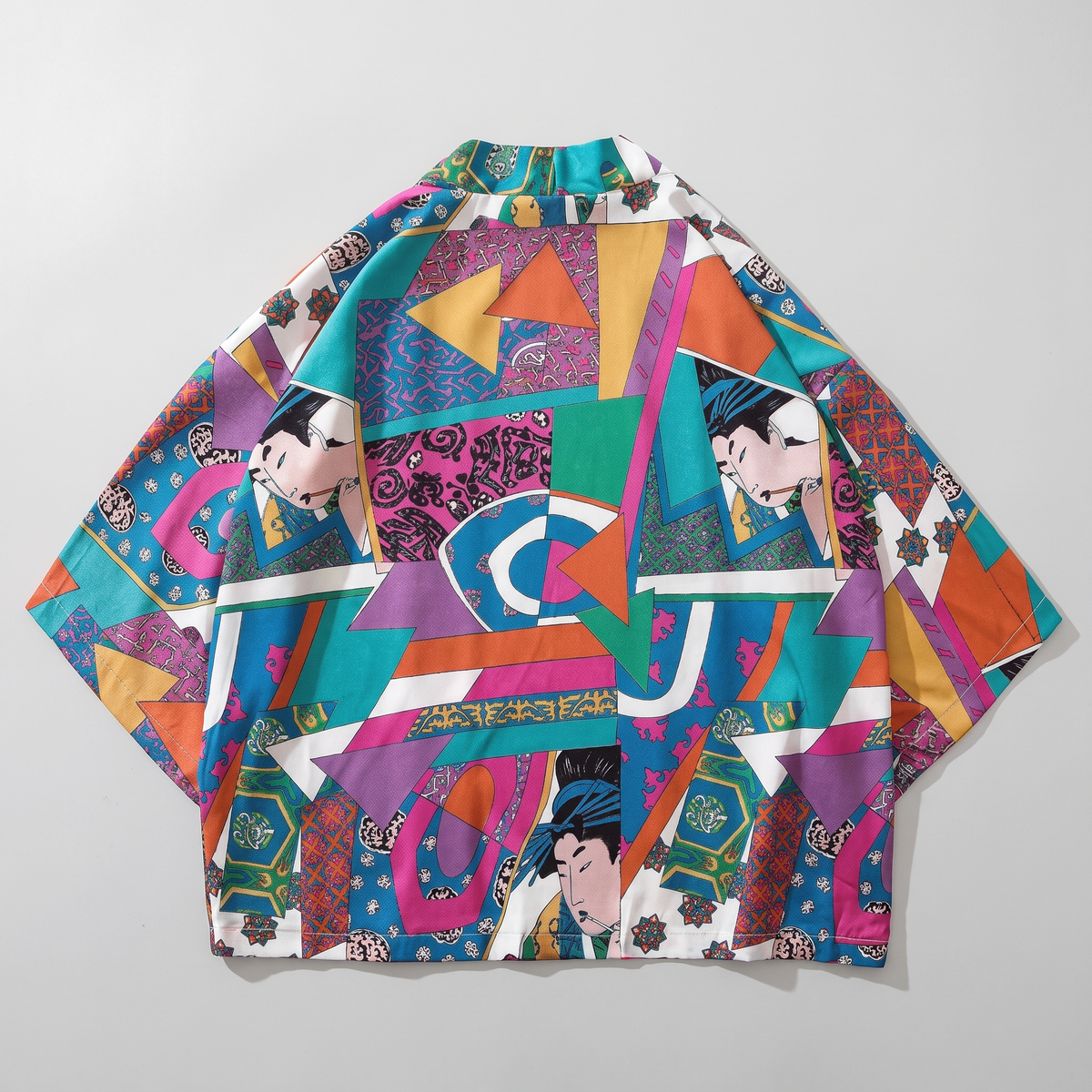 Colourful Patchwork Kimono