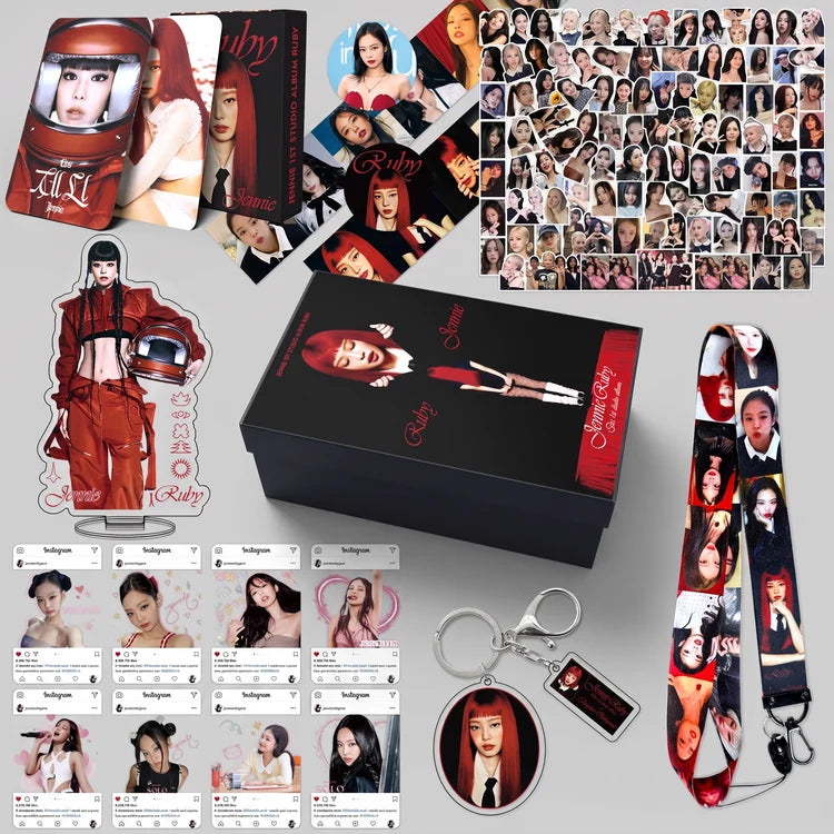 Jennie Ruby K-pop Fan Gift Set