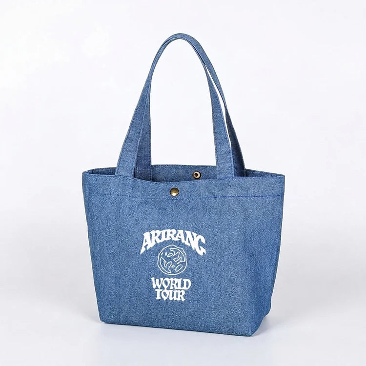 BTS Arirang World Tour Denim Tote Bag