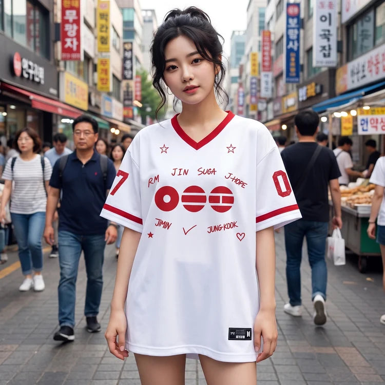 BTS ARIRANG White Jersey