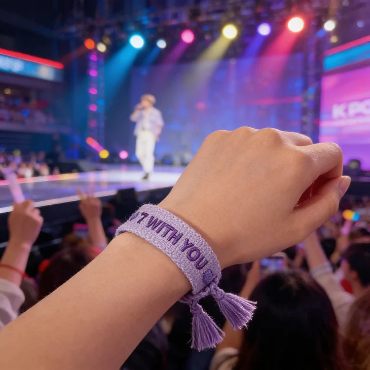 BTS 7 With You Friendship Bracelet