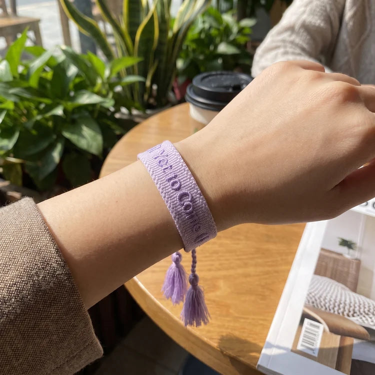 BTS ARMY Yet to Come Bracelet