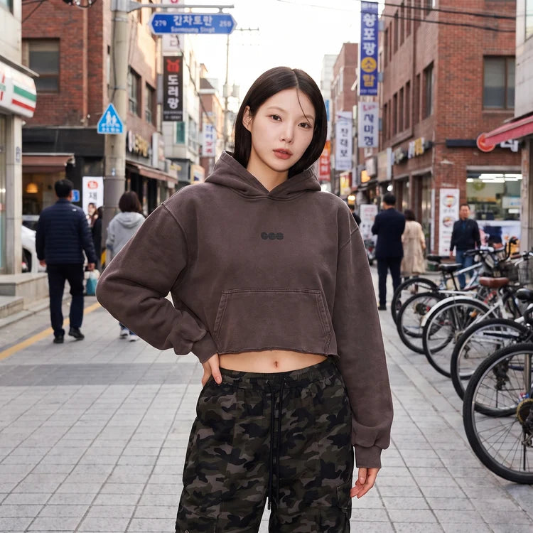 BTS ARIRANG Cropped Hoodie