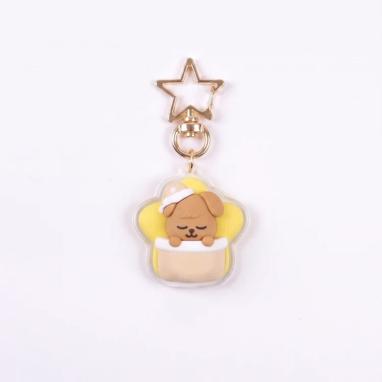 Stray Kids SKZOO Keychain With Star Clasp